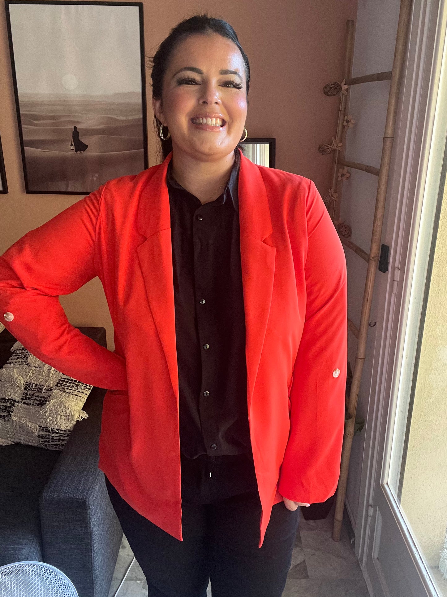 Blazer rouge