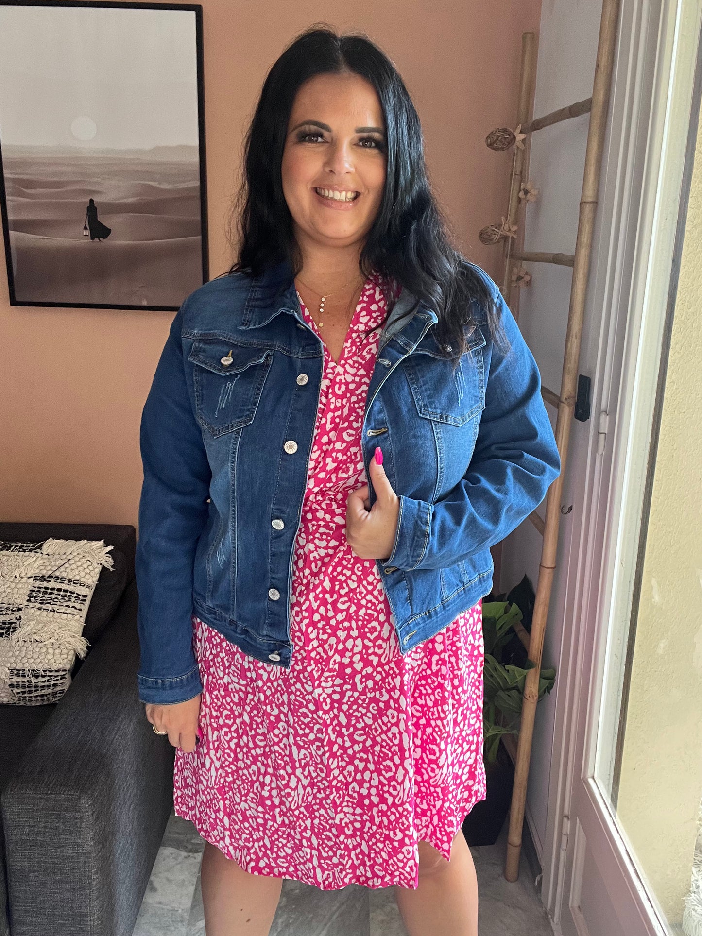 Veste en Jean bleue