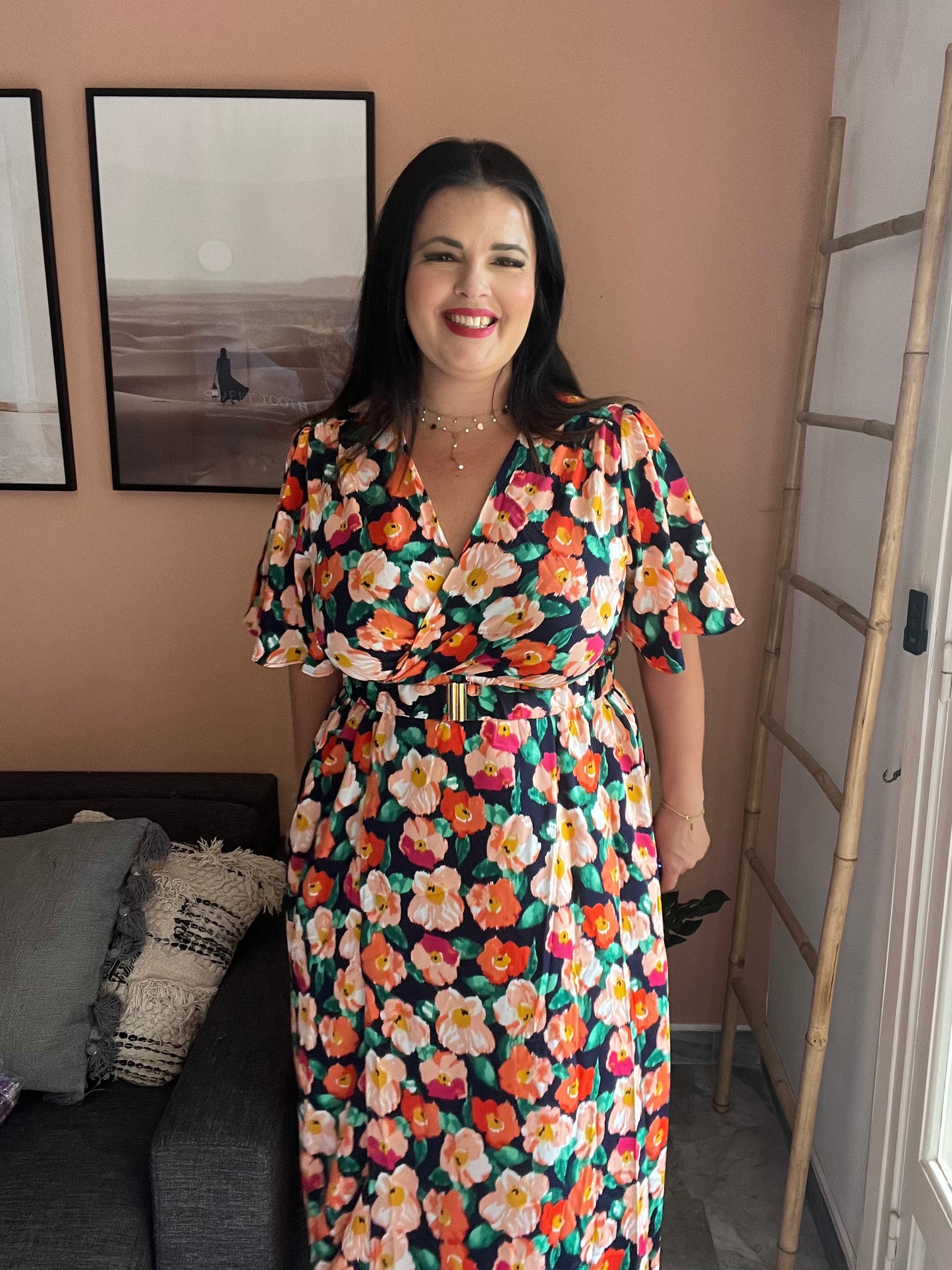 Robe Gaelle fleurie